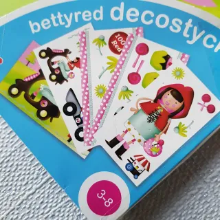 Bettyred Decostyckys Pegatinas Mágicas
