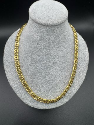 011-02-00410 CADENA BARBADA ORO 18K