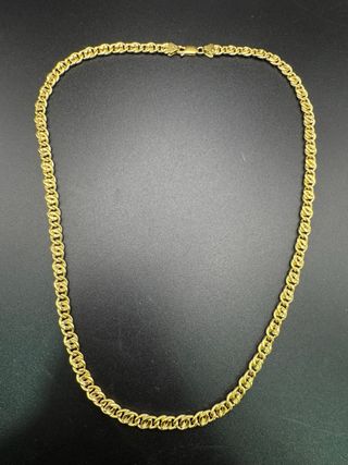 011-02-00410 CADENA BARBADA ORO 18K