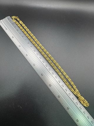 011-02-00410 CADENA BARBADA ORO 18K