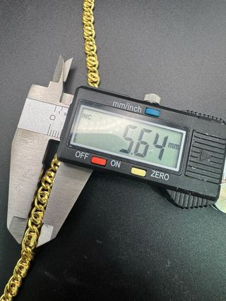 011-02-00410 CADENA BARBADA ORO 18K