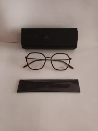 Montura gafas graduadas BLACKBEAR negra y roja