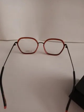 Montura gafas graduadas BLACKBEAR negra y roja