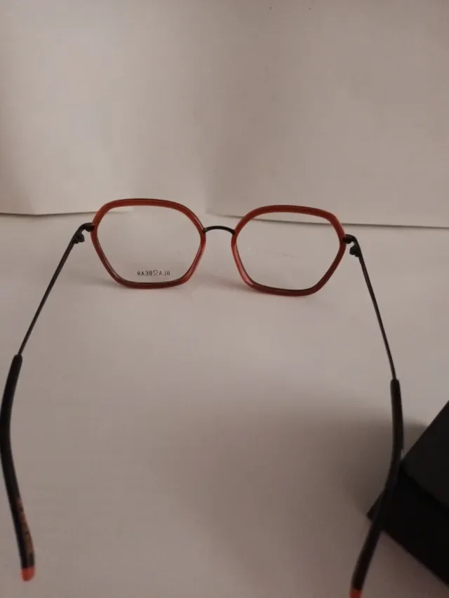 Montura gafas graduadas BLACKBEAR negra y roja