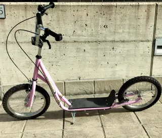 Patín Scooter Rosa Ruedas Grandes