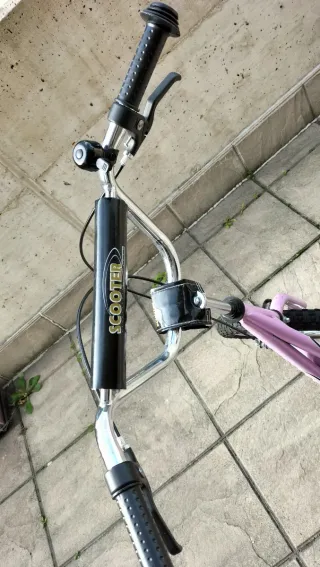 Patín Scooter Rosa Ruedas Grandes