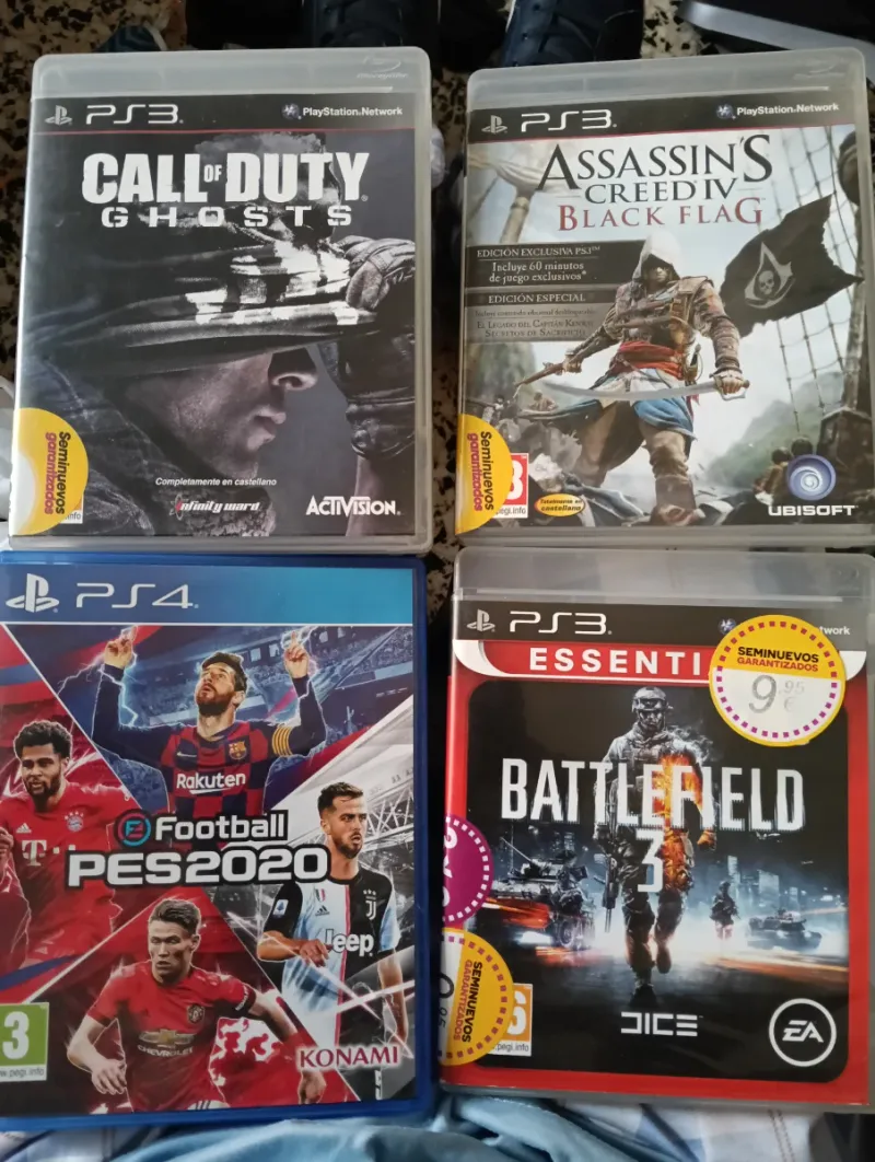Imagen de Lote Juegos PS3 y PS4: Call of Duty, Assassin's Cr