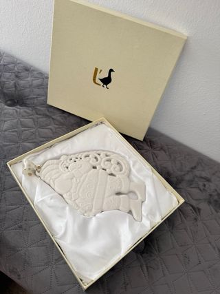 Decorazione Babbo Natale in porcellana