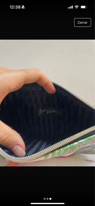 Bolso de mano Victoria Secret Ancla Palmeras