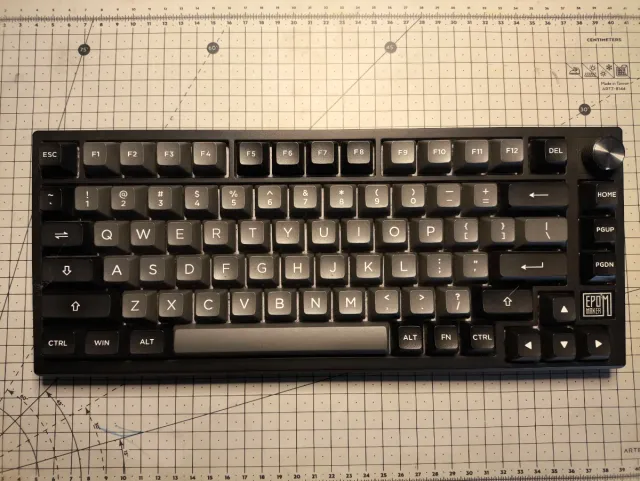EPOMAKER TH80 Pro Teclado Mecánico Negro