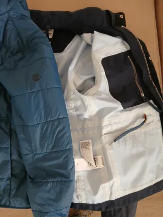 Cazadora Timberland color azul marino