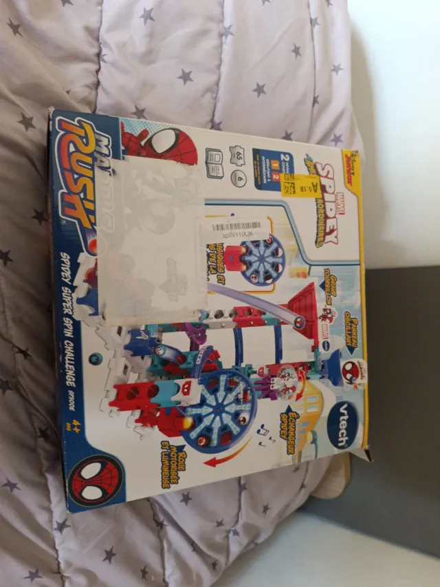 Circuito Spiderman Vtech Rush