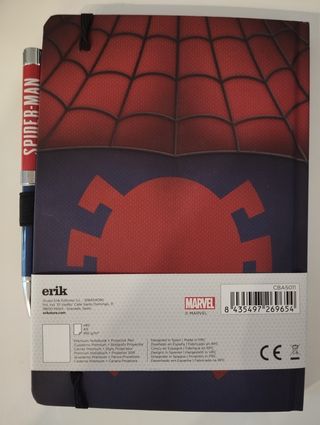 Quaderno Spiderman A5 con light pen