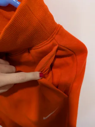 Pantalones Nike Phoenix Polar Oversized Naranja