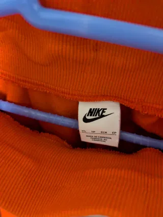 Pantalones Nike Phoenix Polar Oversized Naranja