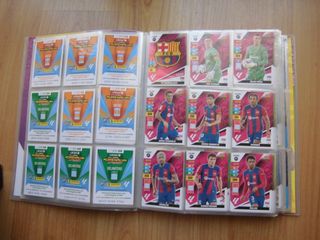 ÁLBUM ARCHIVADOR ADRENALYN 2023-24 + 469 CARTAS