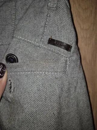 Pantaloni uomo grigi