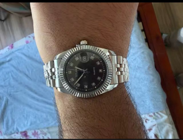 Reloj Plata Hombre