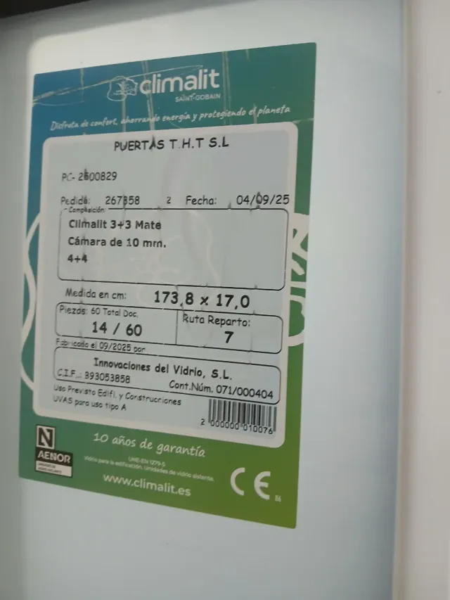 Puerta nueva de seguridad