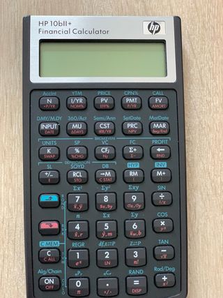 Calculadora Financiera HP 10bll+