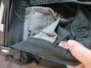 Pantalón montar talla 40 verde oscuro