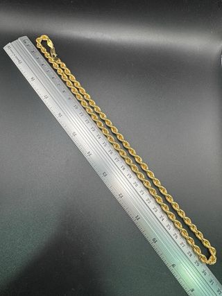 011-02-00409 CADENA SALOMÓNICA ORO 18K