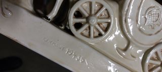 Carrozza porcellana Grafenthal con coppia cavalli