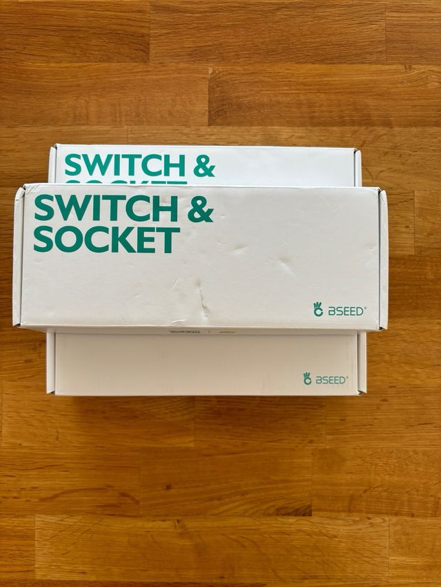 Enchufes triples Bseed con USB (3 unidades)