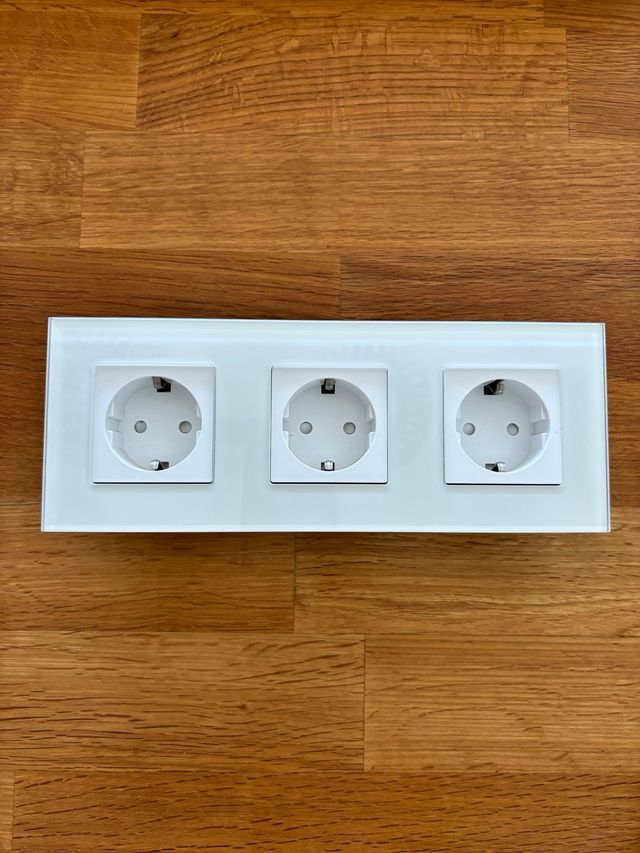 Enchufes triples Bseed con USB (3 unidades)