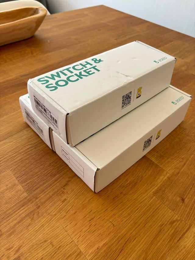 Enchufes triples Bseed con USB (3 unidades)