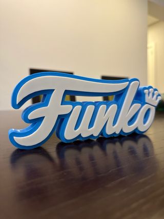 Logotipo Funko 3D
