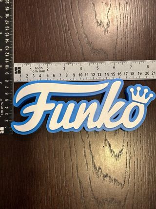 Logotipo Funko 3D