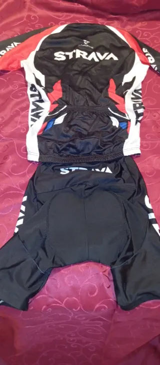 Conjunto Ciclismo Strava Maillot y Culotte