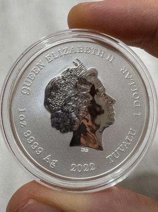 Moneda Onza Plata Dios Griego Hera