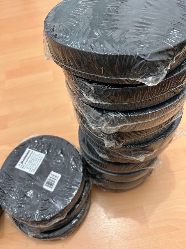 Cinta de polipropileno negra