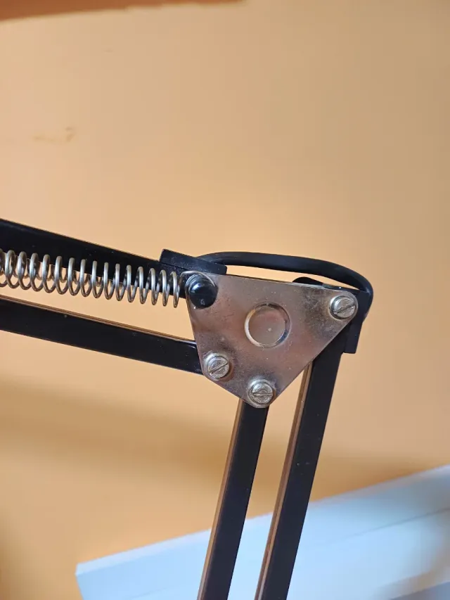 Lámpara flexo retro Bélgica metal