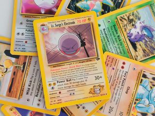 Lotto 7 Carte Pokémon Gym Challenge ENG