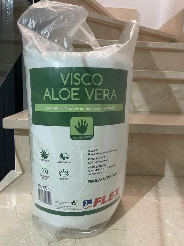 Almohada Visco Aloe Vera FLEX 40x105cm