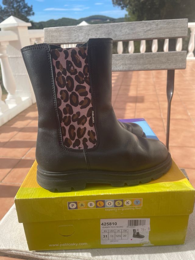 Botas Pablosky Niña Animal Print N.31