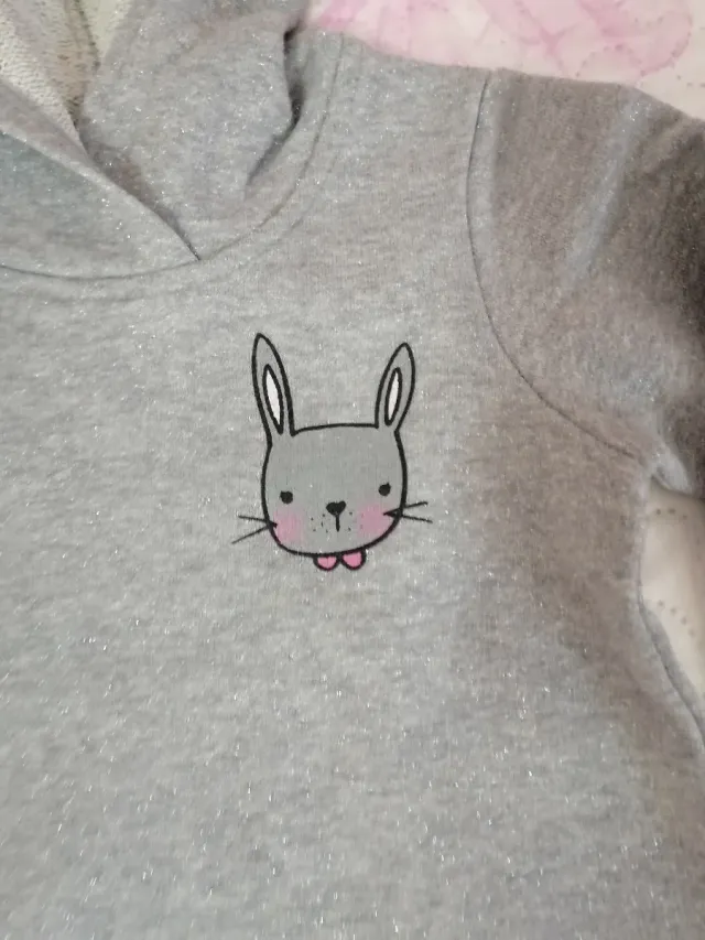 Vestido sudadera niña