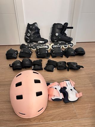 Patines Revol RS One Negros con complementos