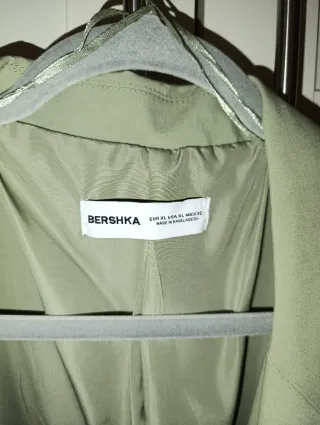 Americana Bershka verde