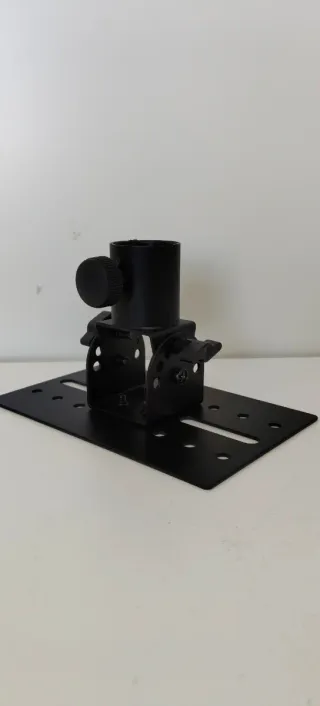 Soporte metal para rack, batería electrónica.