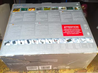 PlayStation 2 Plateada en caja