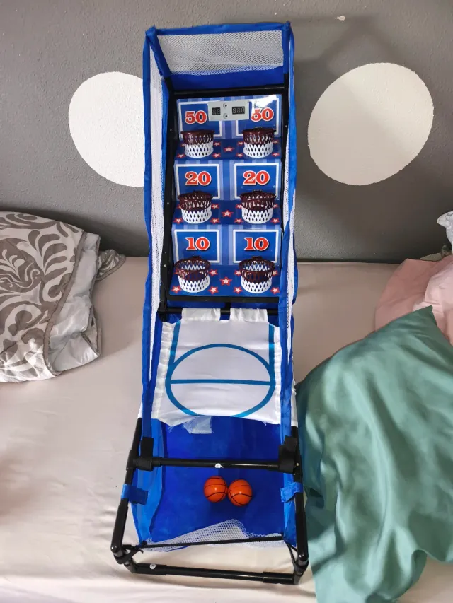 Juego canastas baloncesto portátil niños