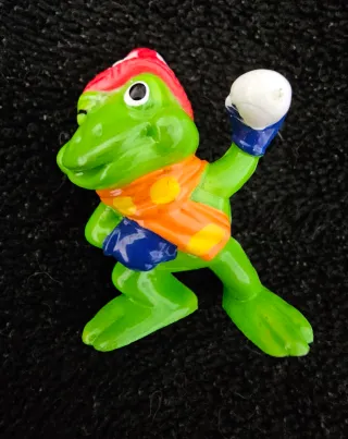 2 Rane da Collezione Giochi sulla Neve