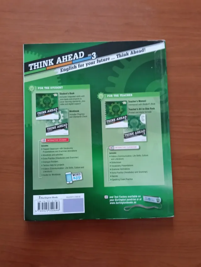 Think ahead 3ºeso st 18 Negociable