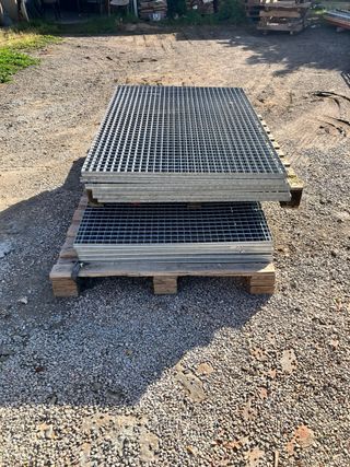 Rejillas metálicas galvanizadas