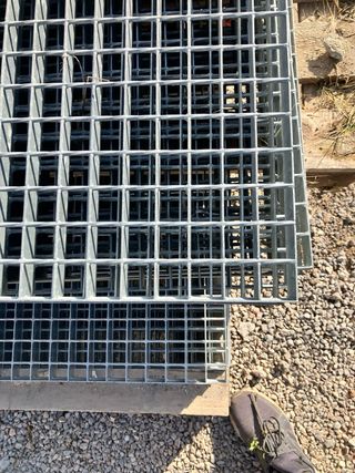 Rejillas metálicas galvanizadas