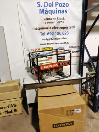 Generador Honda EC4000 Nuevo
